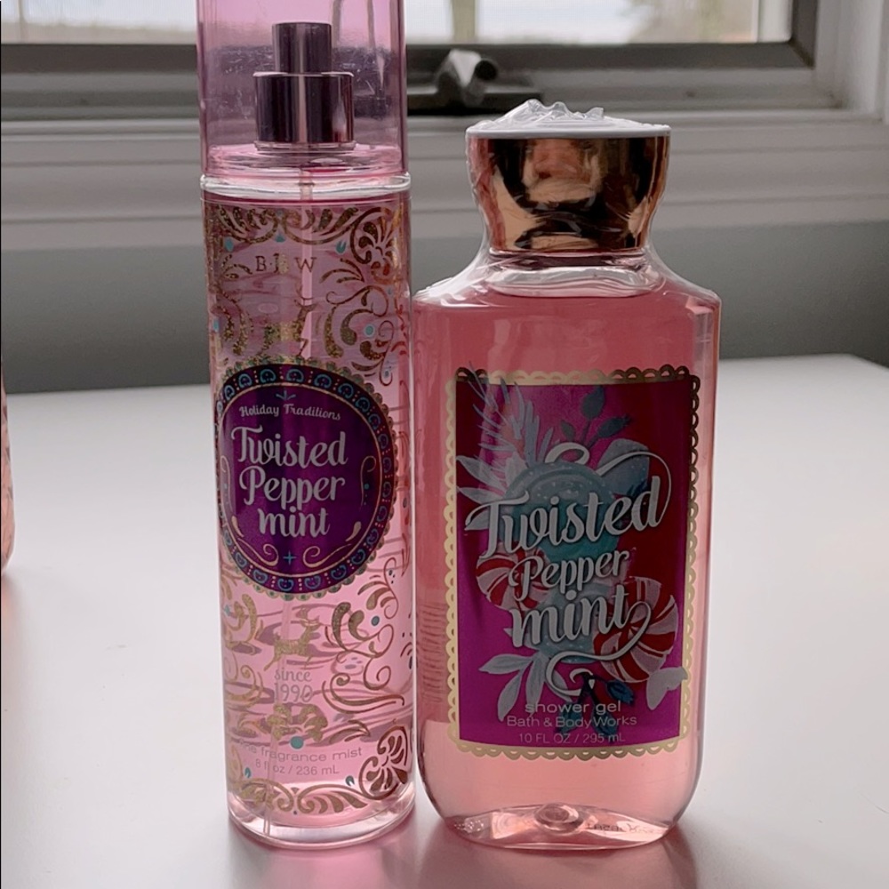 Bath & body works twisted peppermint